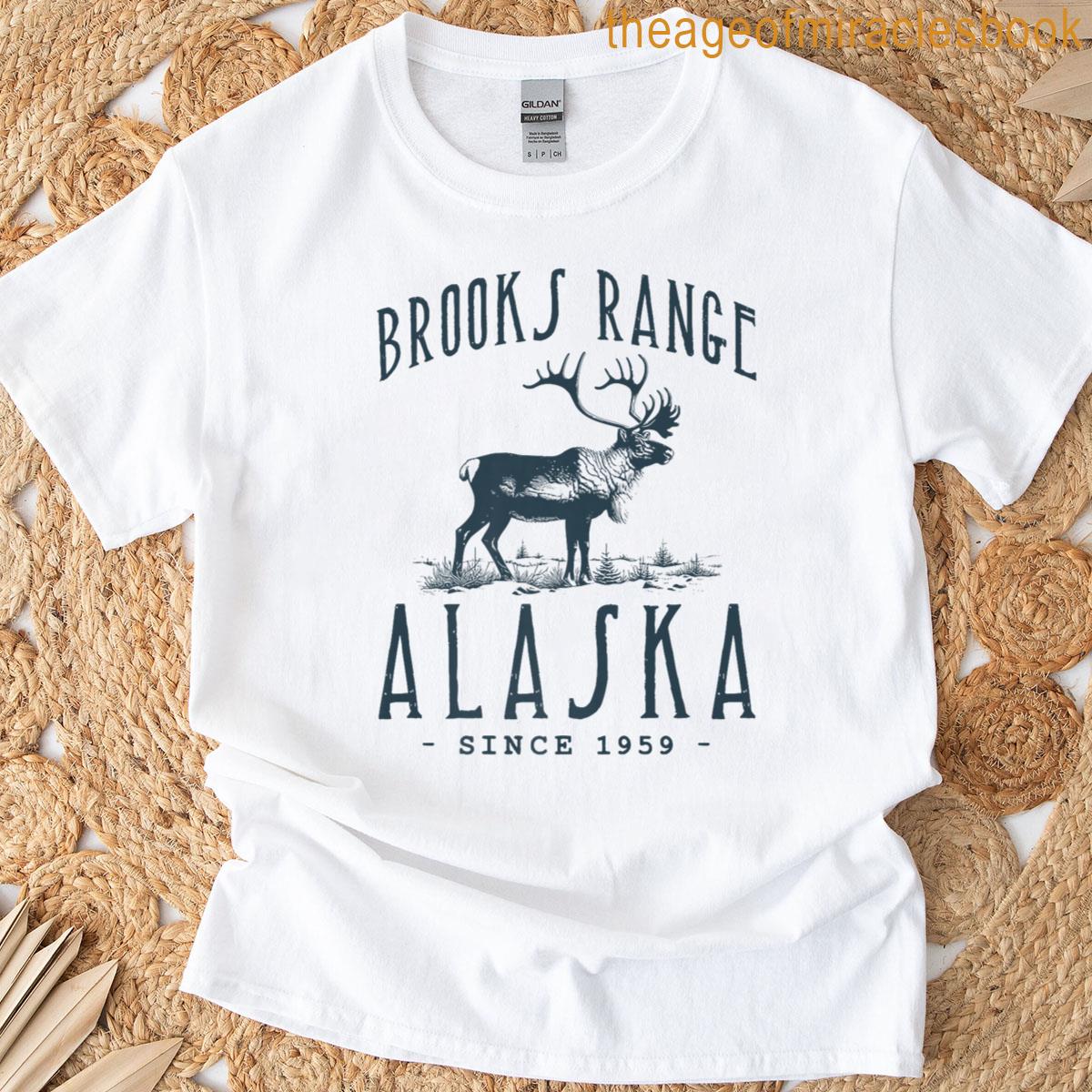 Brooks Range Caribou Hunting Premium T-shirt