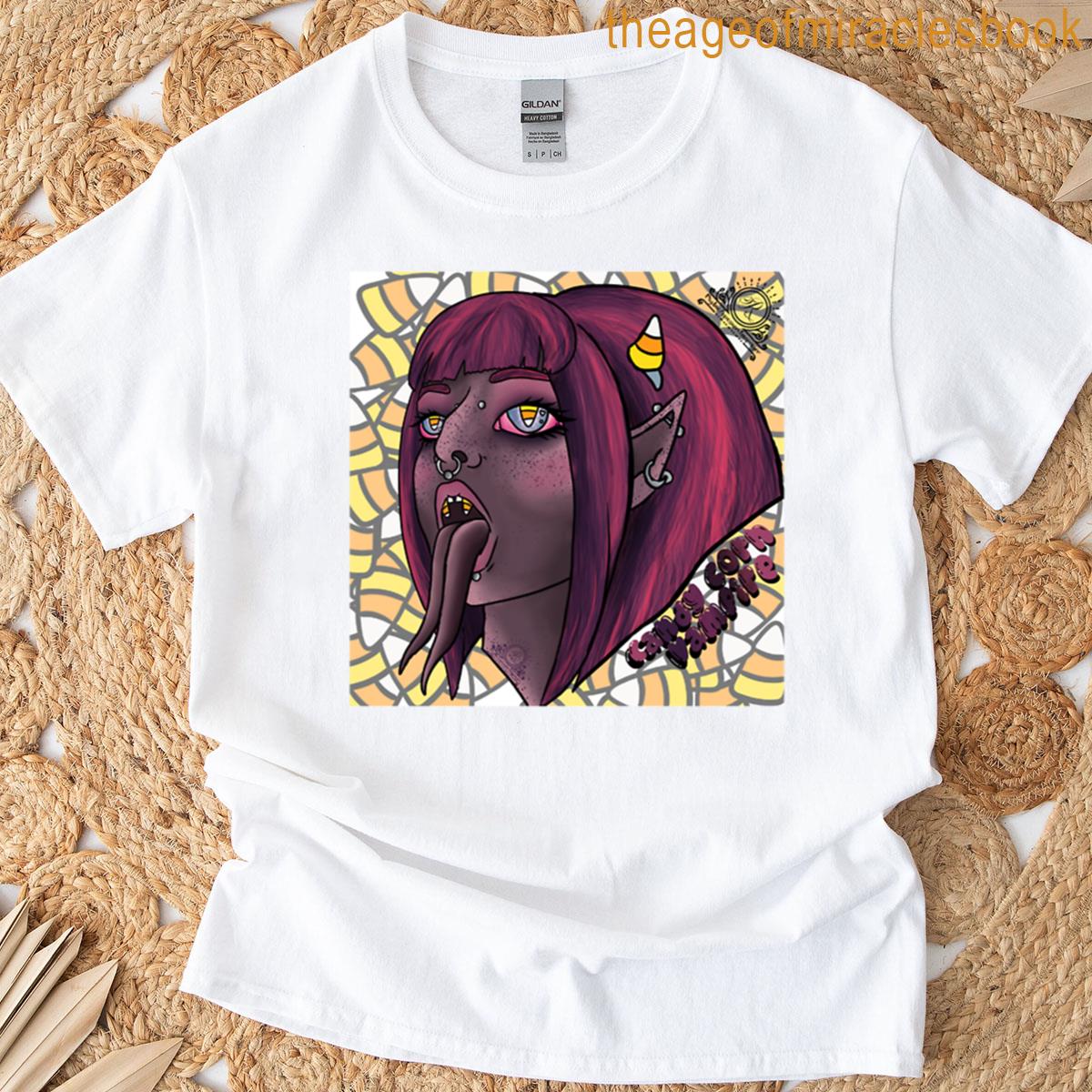 Candy Corn Vampire T-shirt