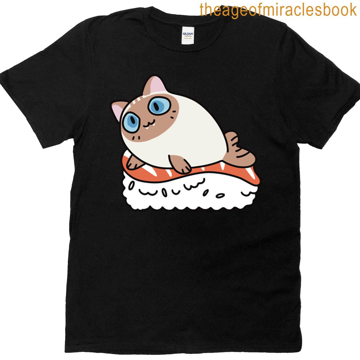 Cat Sushi Oversized T-shirt
