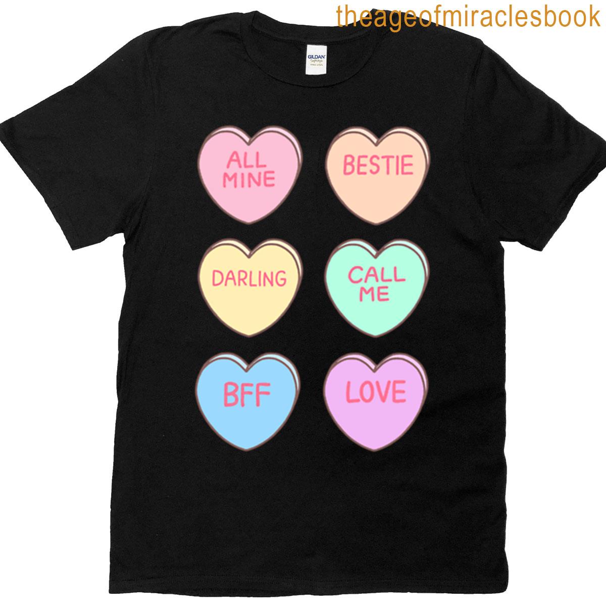 Conversation Hearts Oversized T-shirt