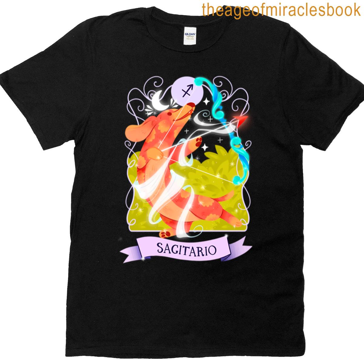 Dachshund Zodiac Sagittarius T-shirt