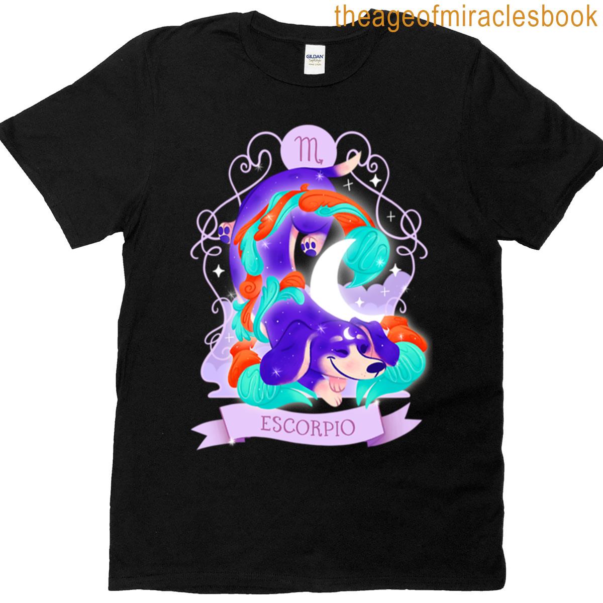 Dachshund Zodiac Scorpio T-shirt