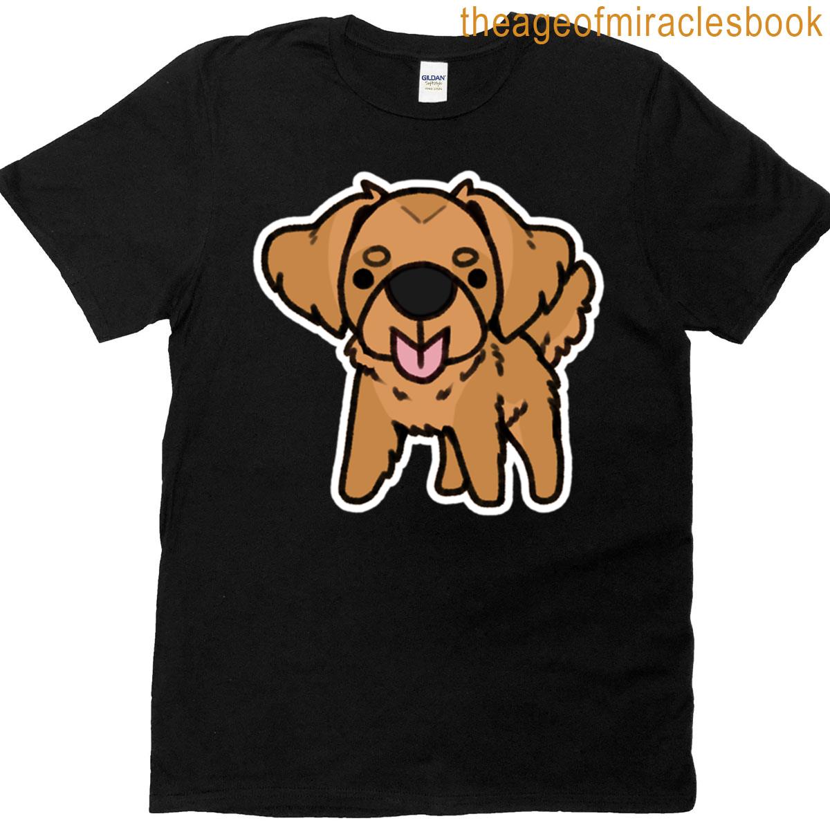 Dark Golden Retriever Blep T-shirt