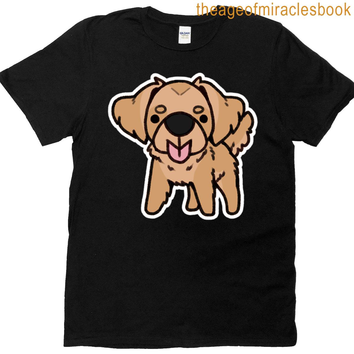 Fawn Golden Retriever Blep T-shirt