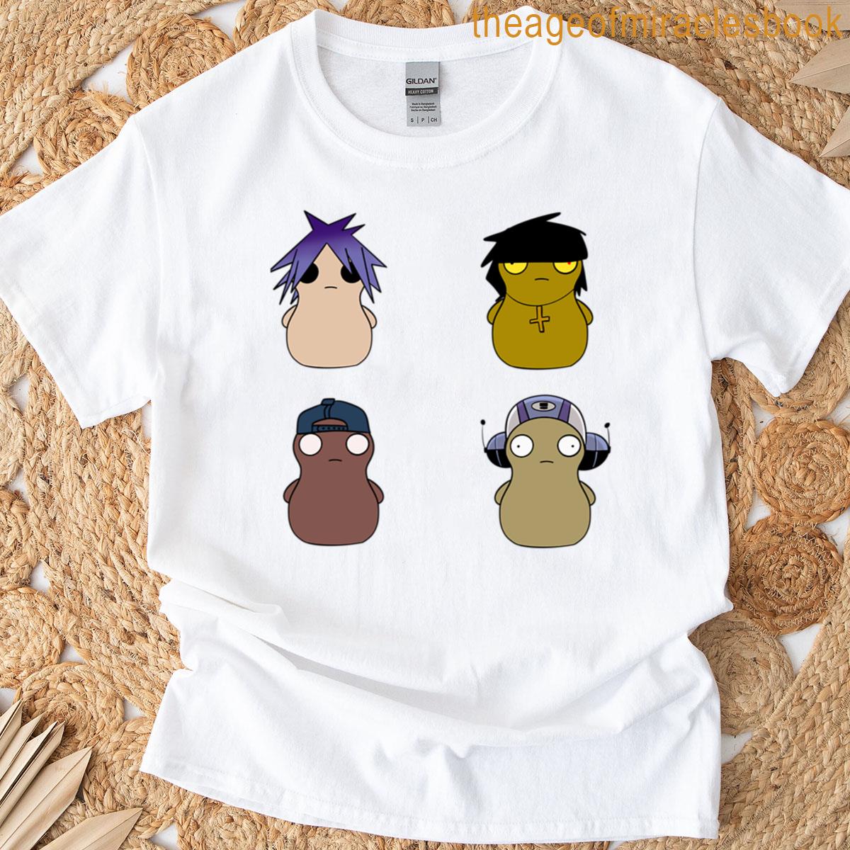 Gorillaz Kuchi Kopi Sticker Pack T-shirt