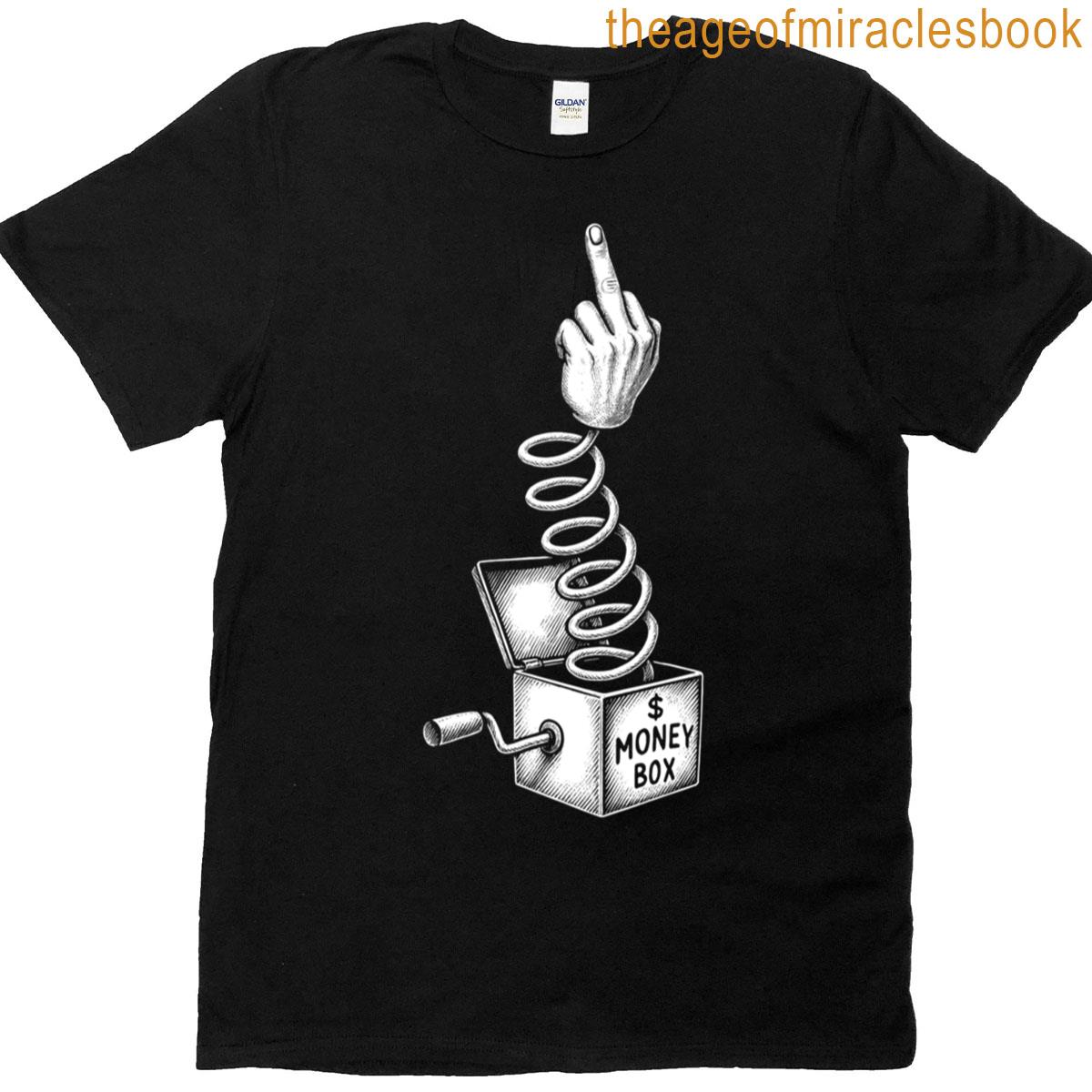 Money Box Middle Finger T-shirt