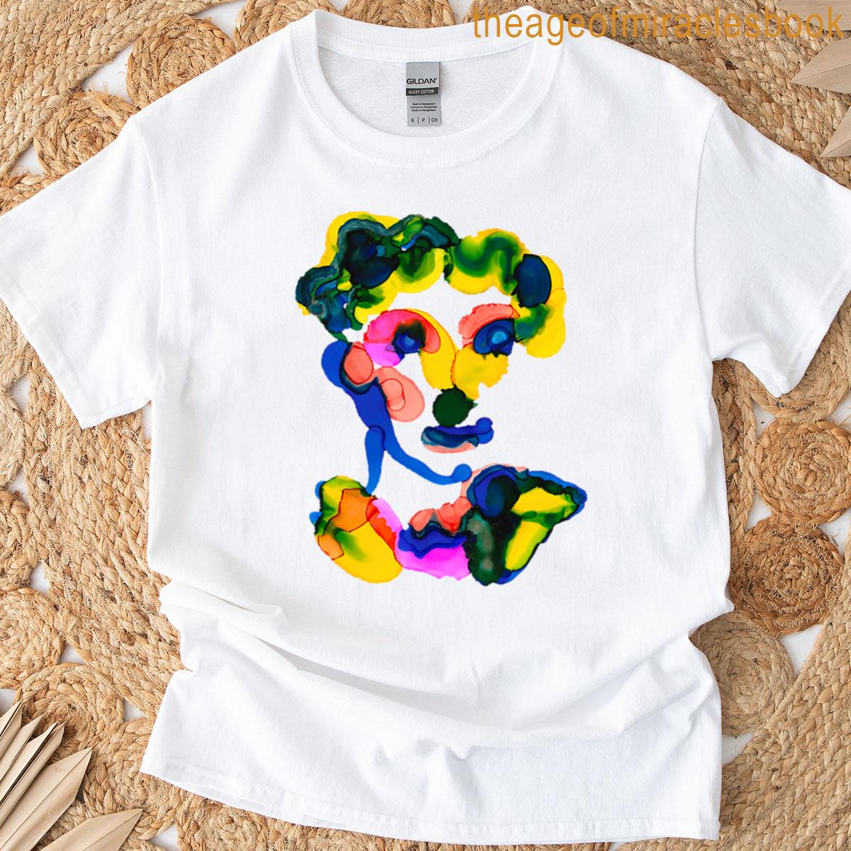 Portrait Painting Oversized T-shirt