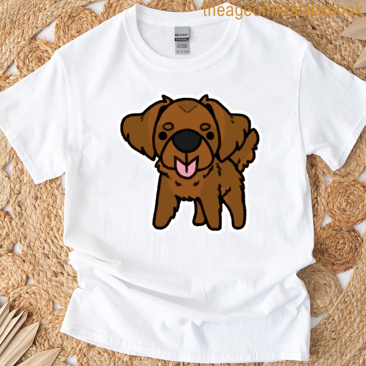 Red Golden Retriever Blep T-shirt