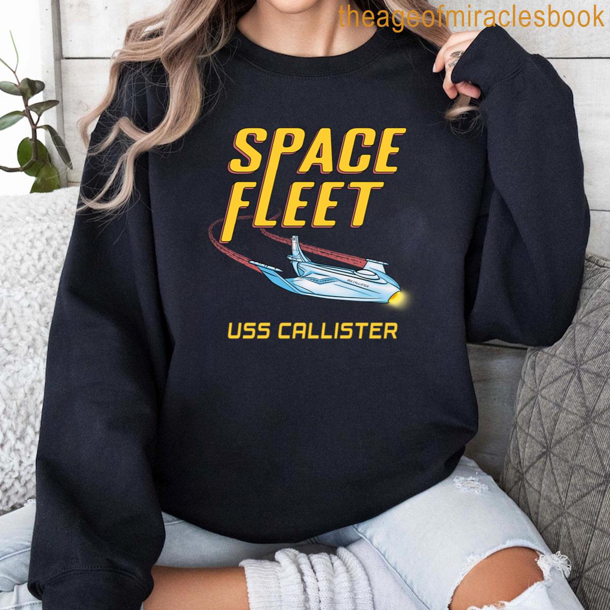 Space Fleet Uss Callister - Black Mirror T-shirt - Image 4