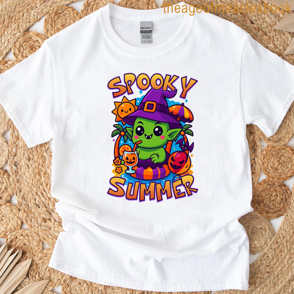 Summerween Goblin Spooky Summer T-shirt