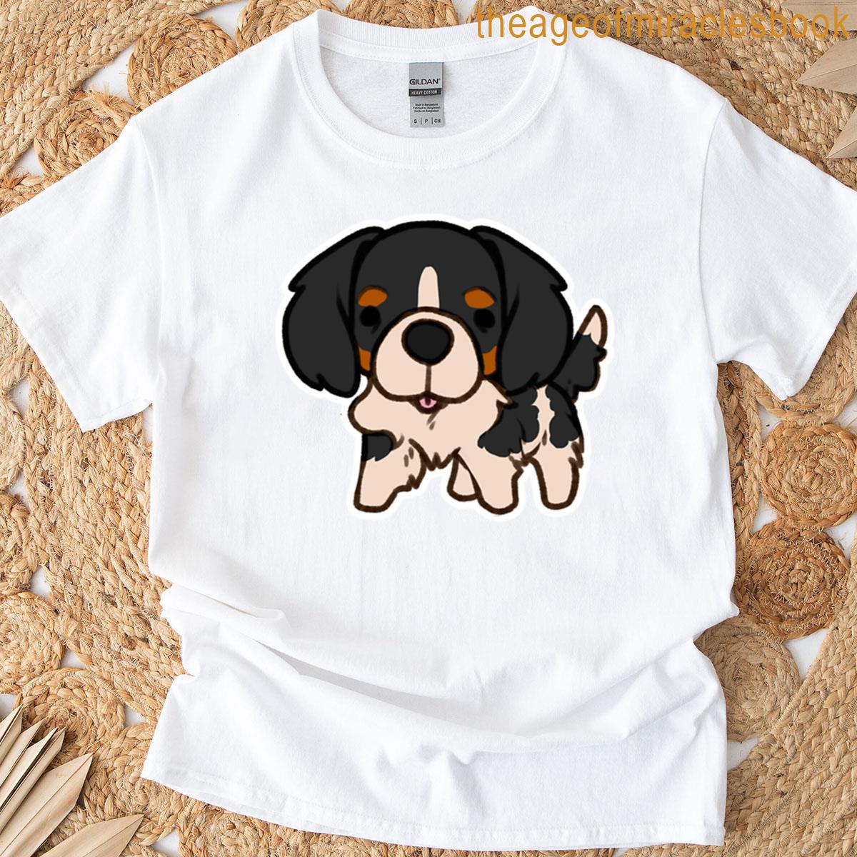 Tri-color Cavalier King Charles Blep T-shirt