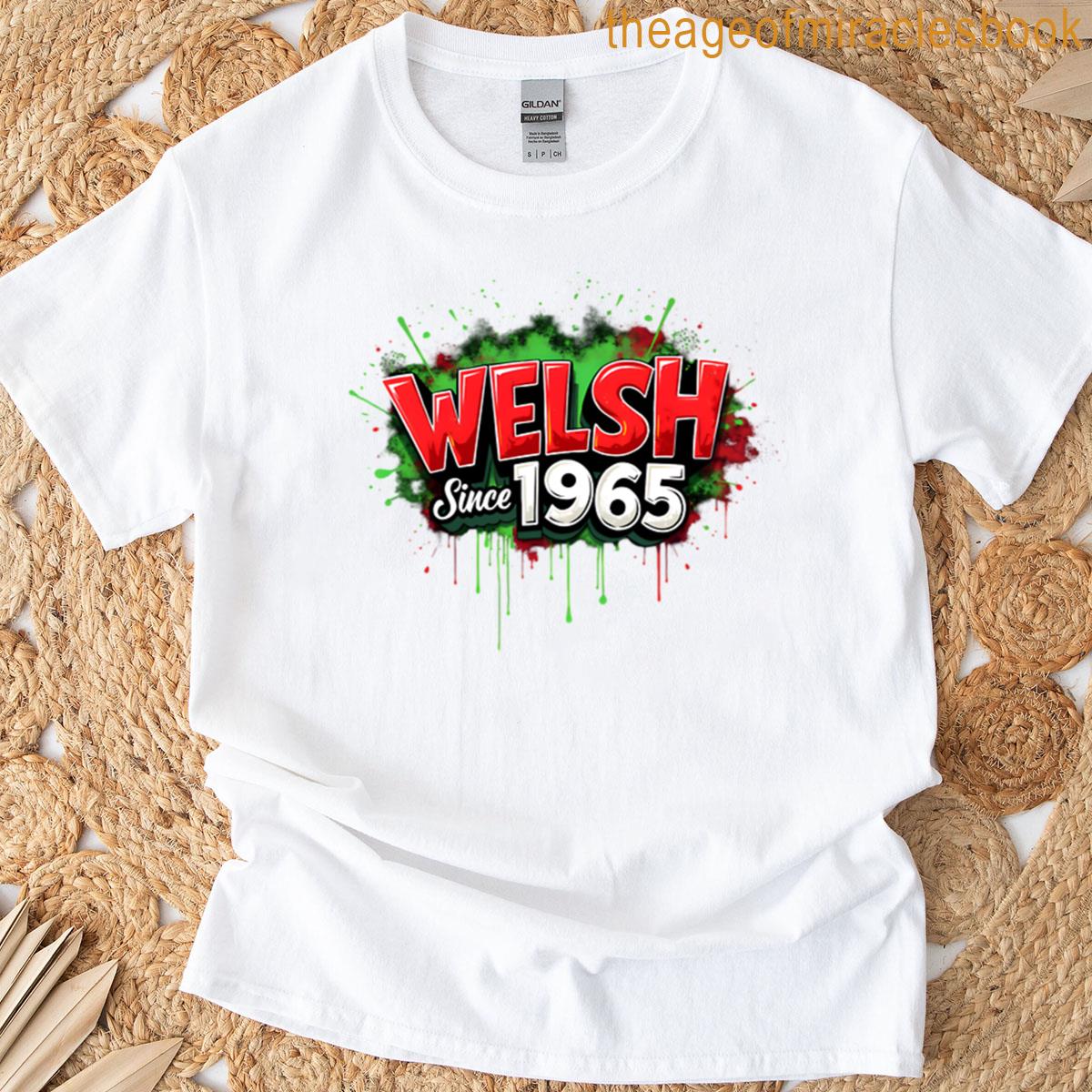 Welsh Since 1965 Oversized T-shirt