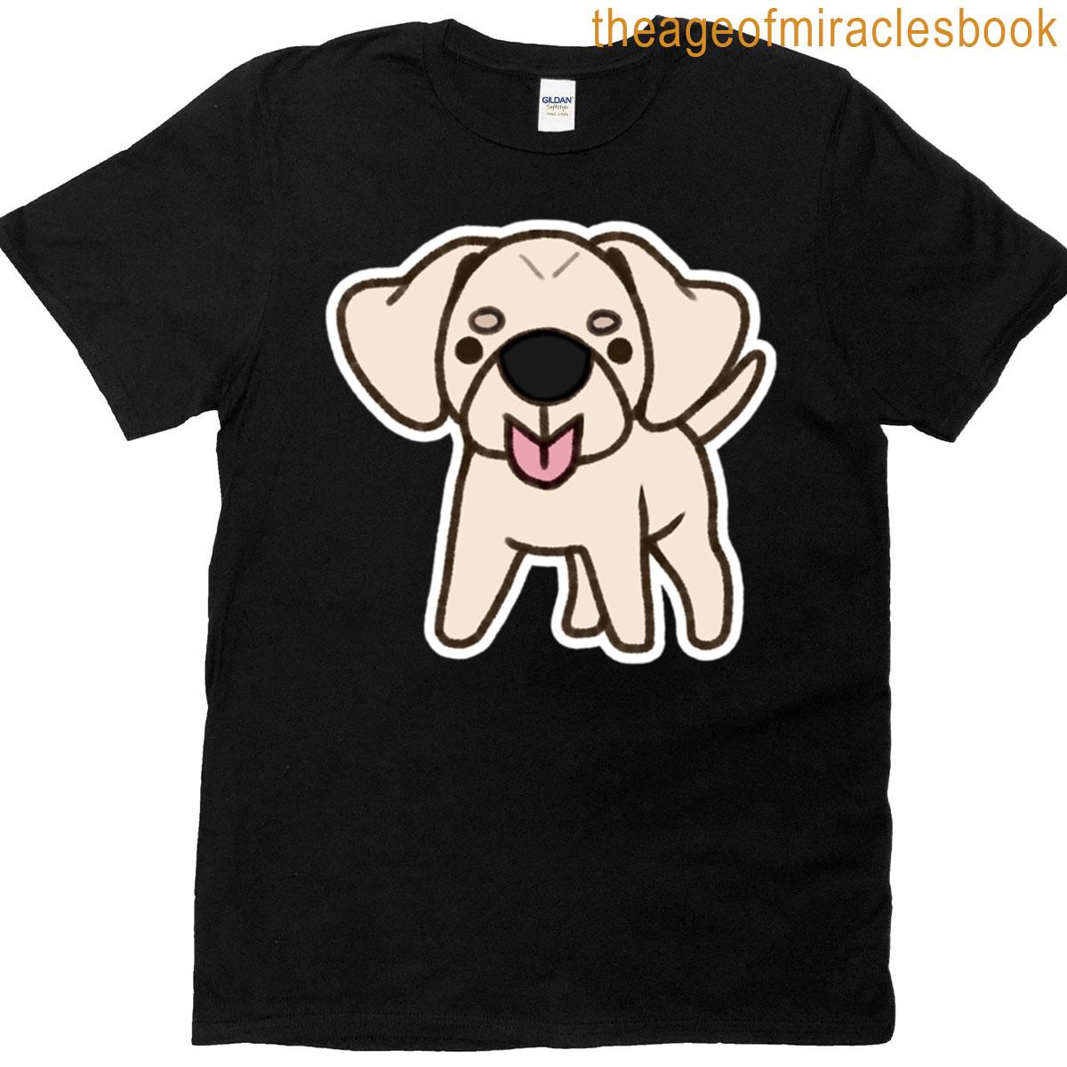 White Labrador Retriever Blep T-shirt