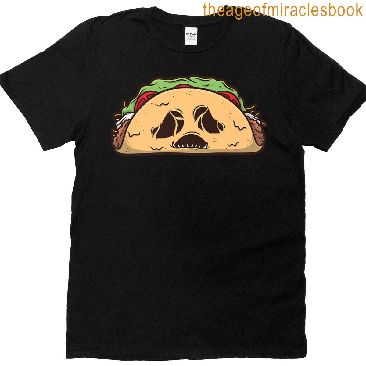 Zombie Taco Cartoon Premium T-shirt
