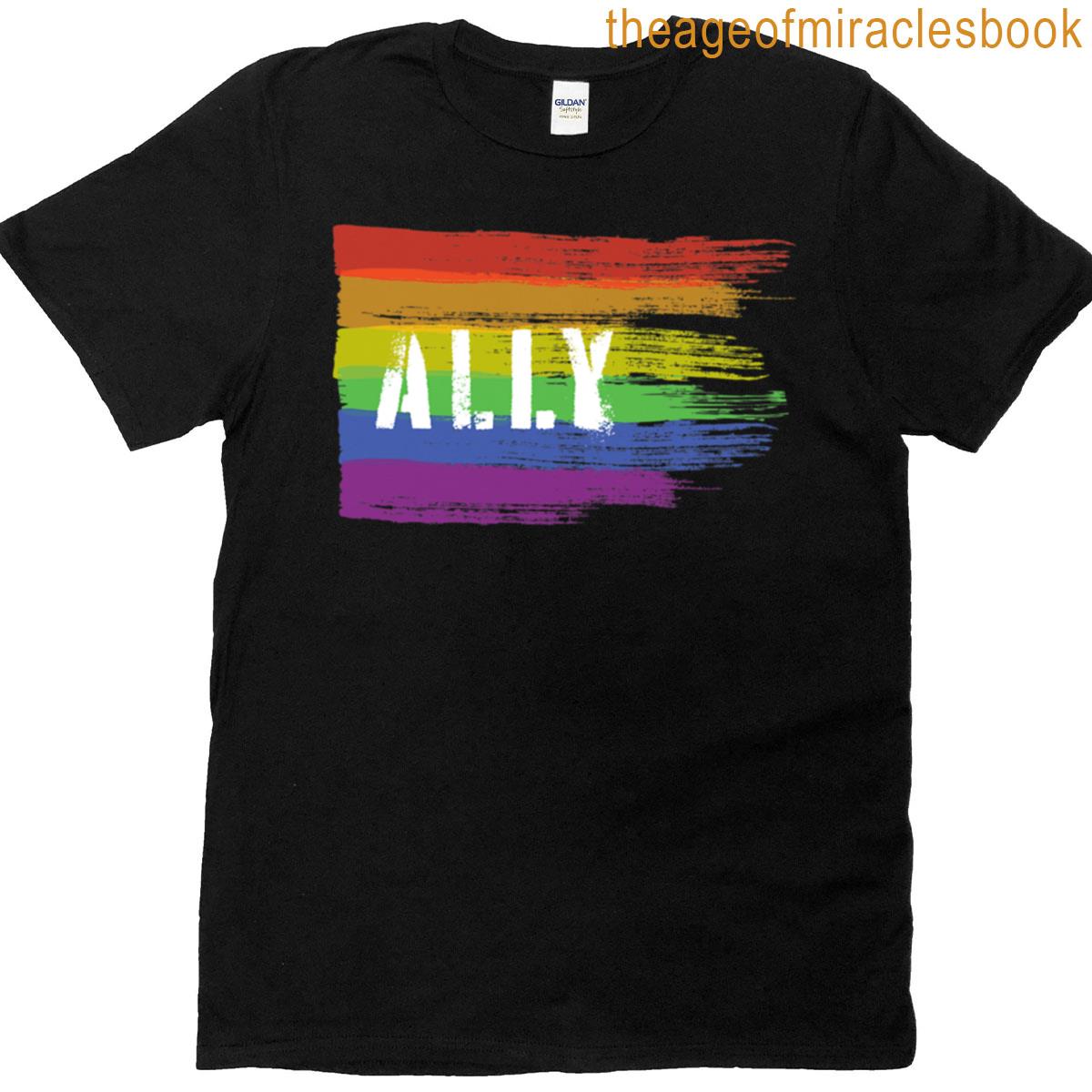 Ally Pride Flag Oversized T-shirt
