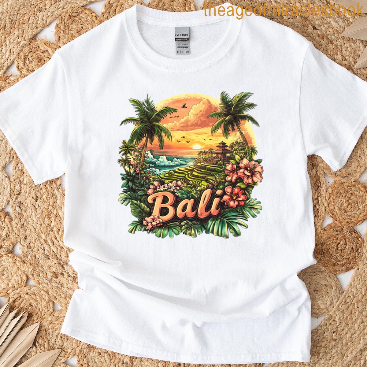Bali Island Magic Rice Terraces T-shirt