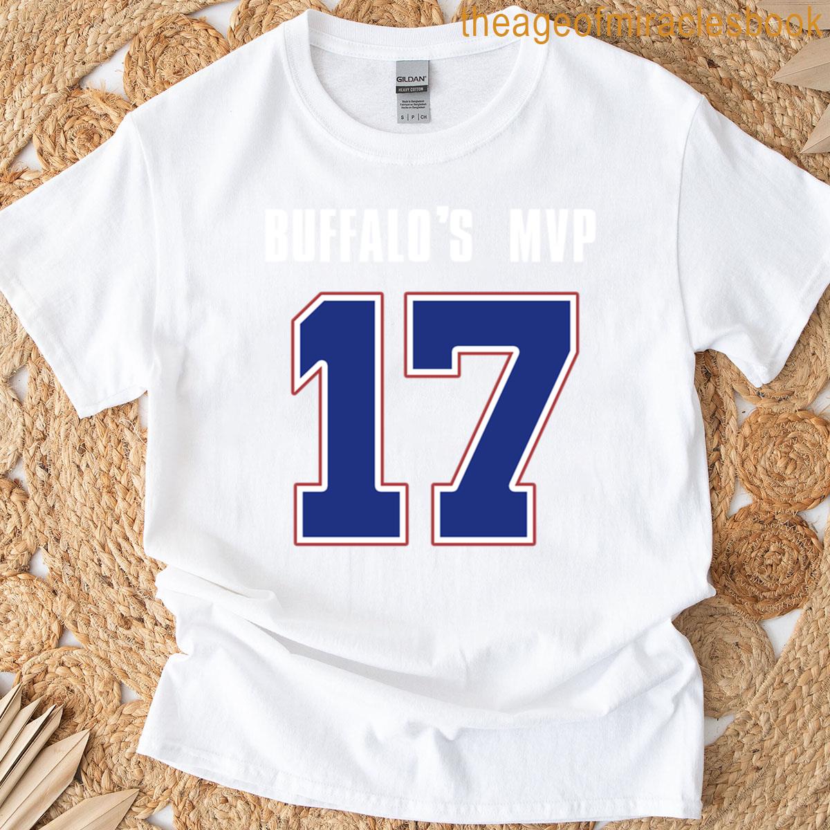 Buffalos Mvp 17 Josh Allen T-shirt