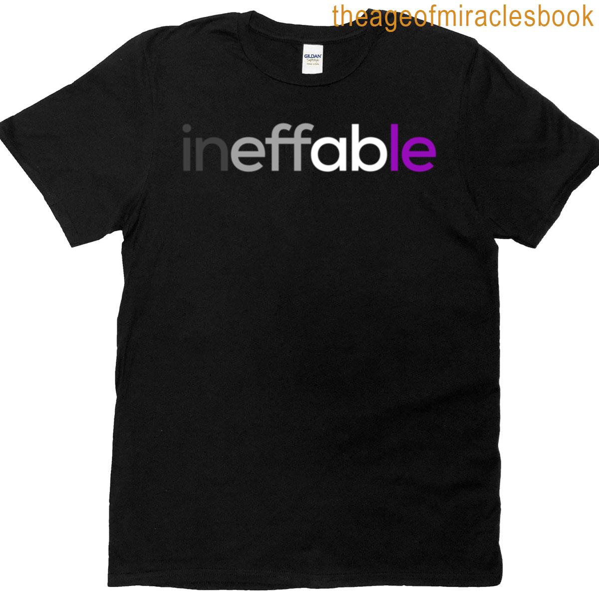 Ineffable Ace Asexual Pride T-shirt