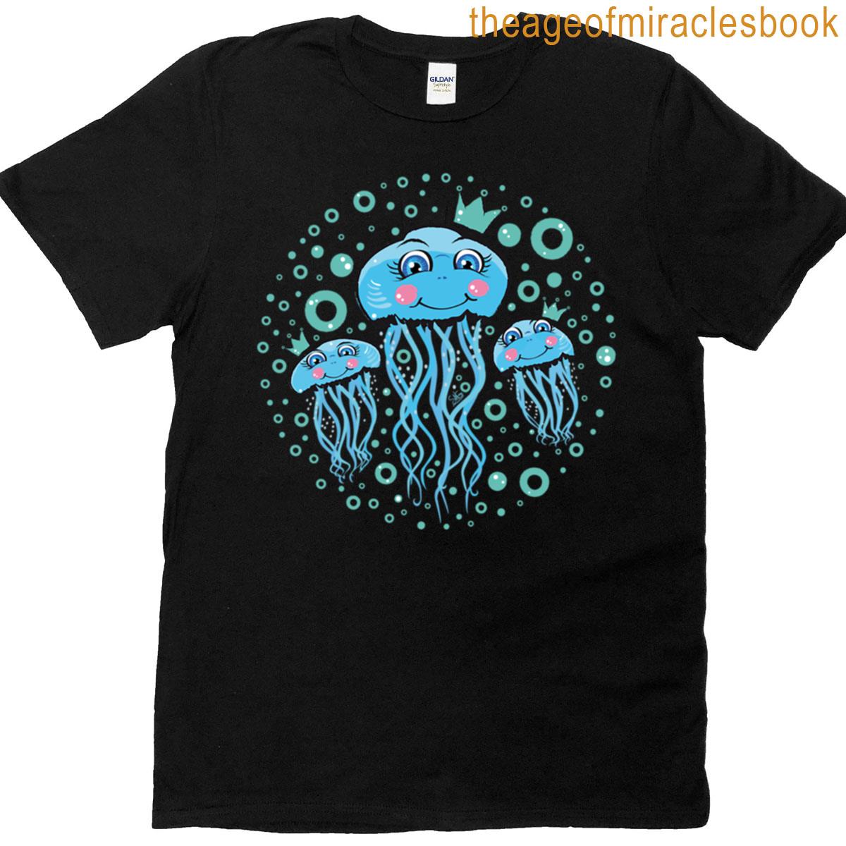 Jellyfish Princess Smiling T-shirt