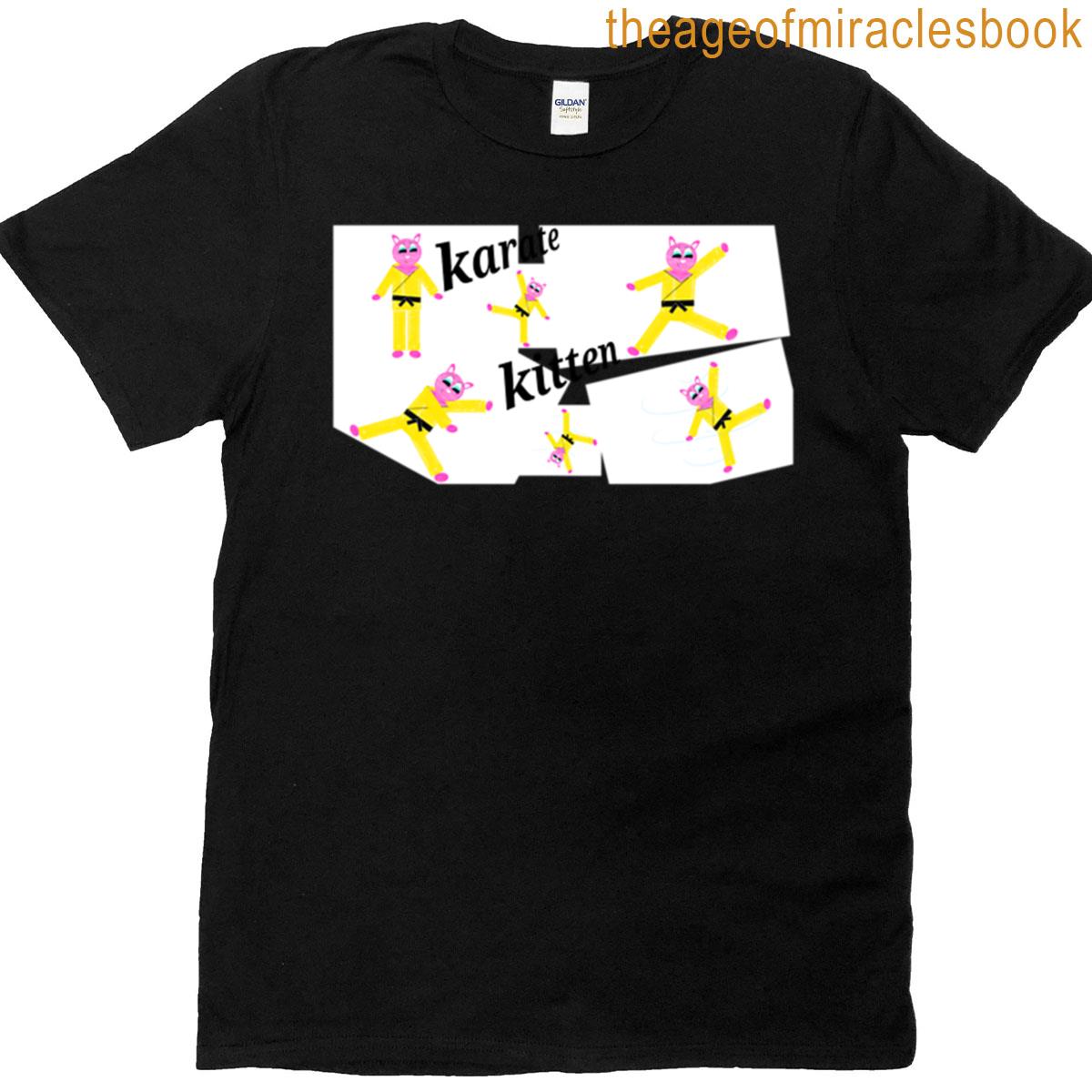 Karate Kitten T-shirt