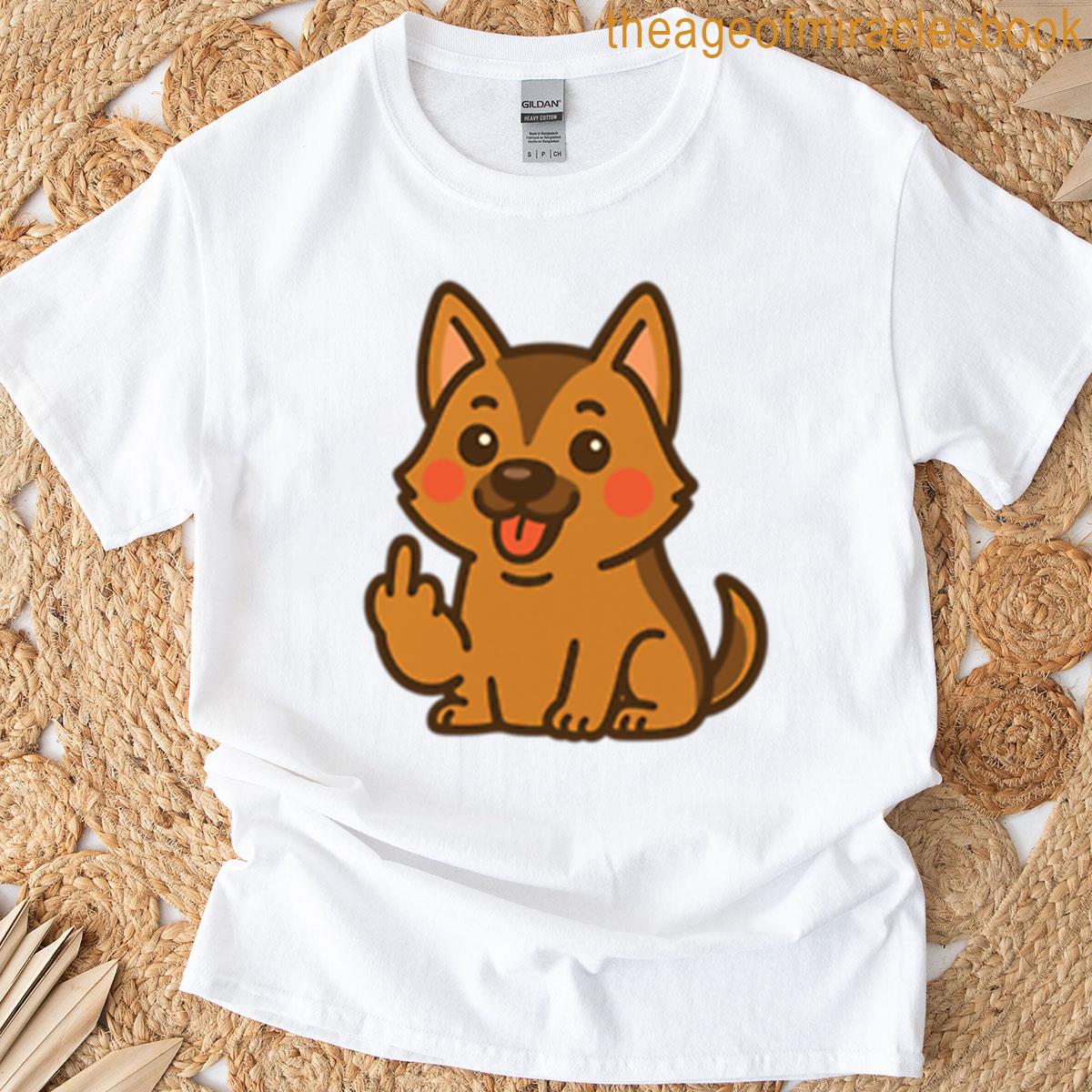 Naughty German Shepherd T-shirt