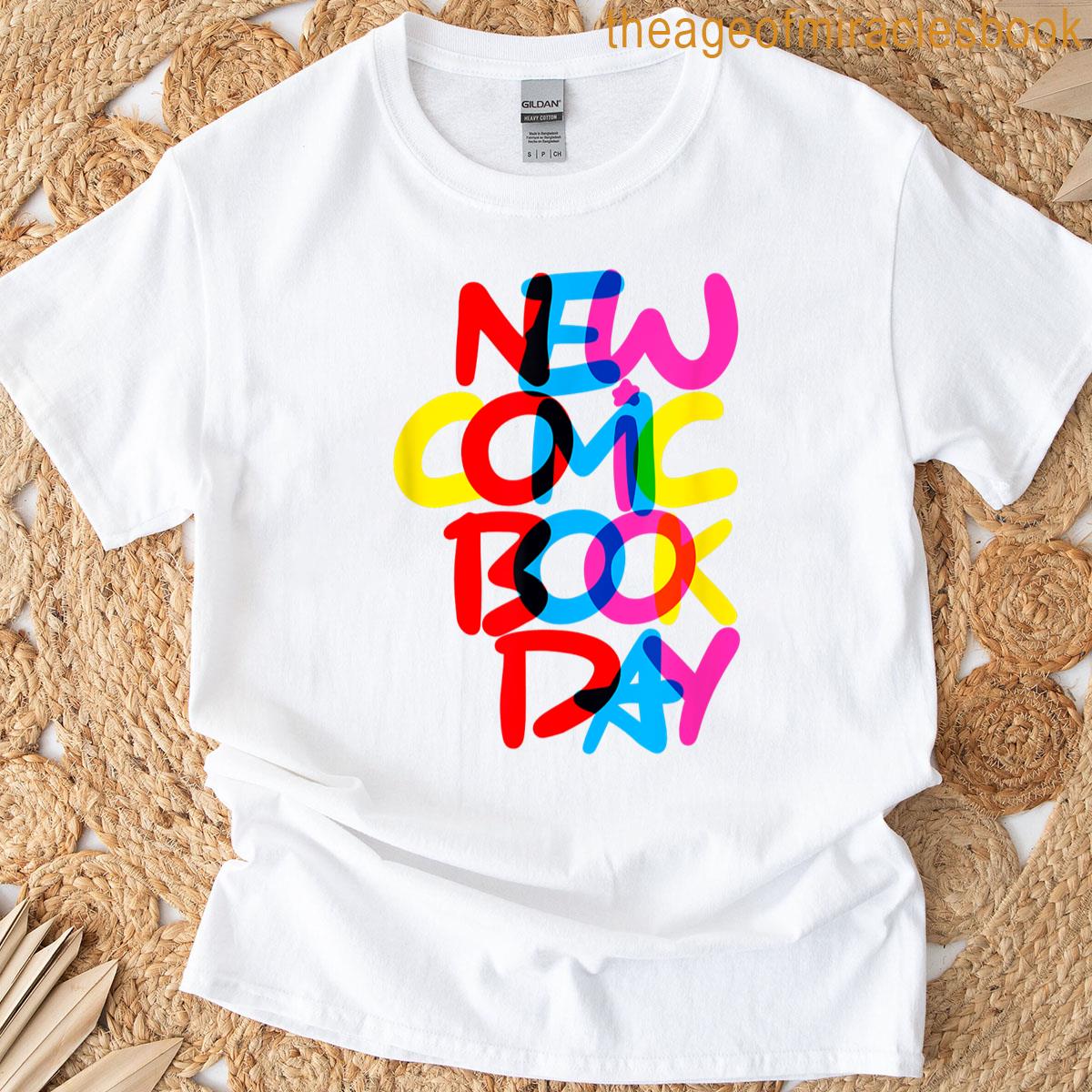New Comic Book Day Overlap T-shirt