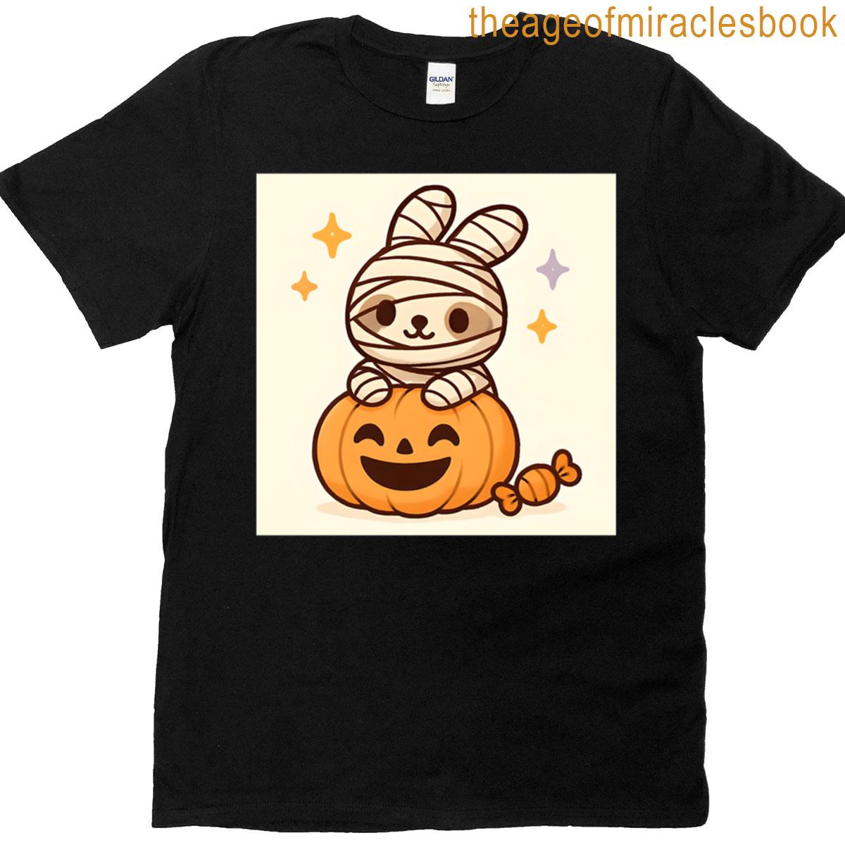 Pumkin Bunny Mummy T-shirt