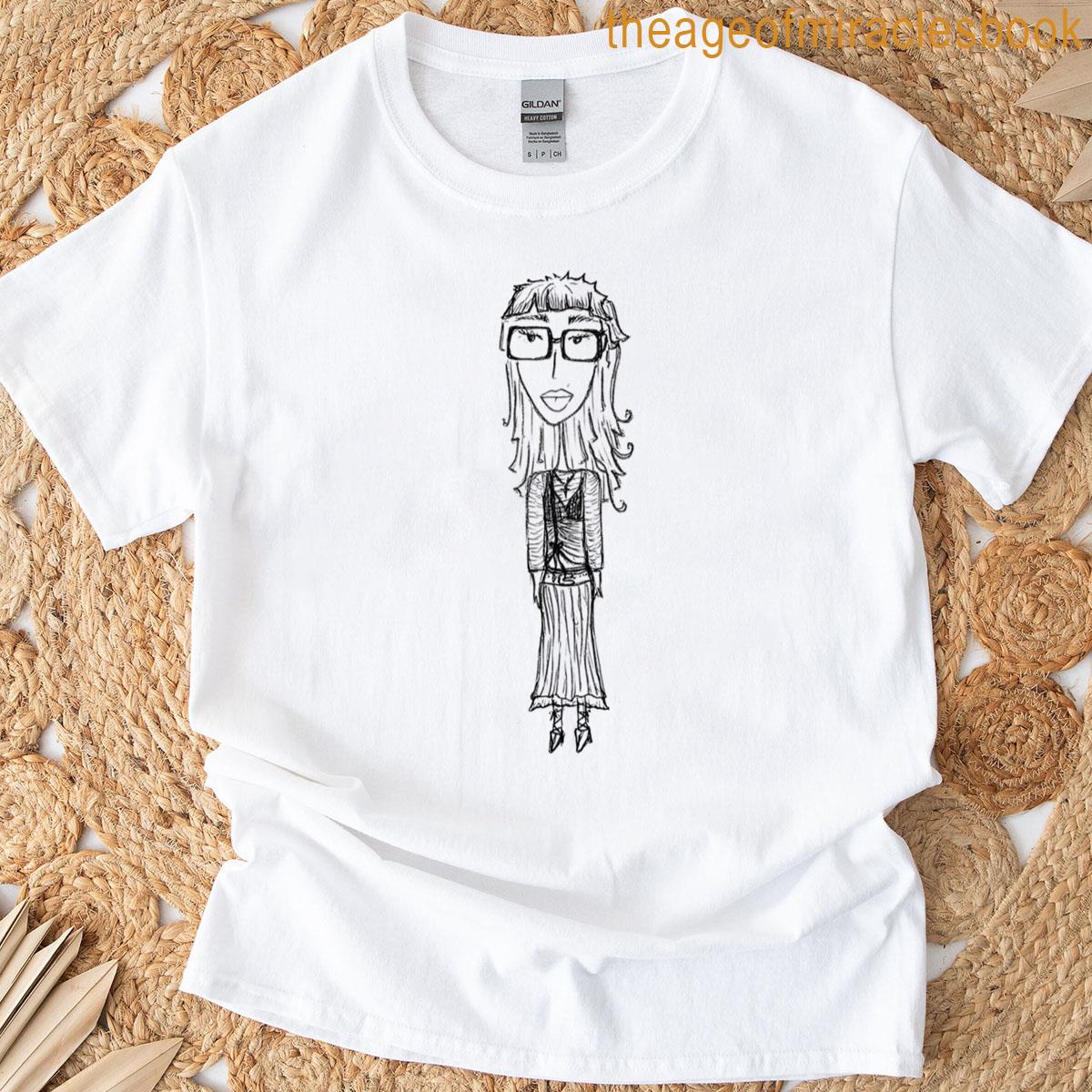 Ruby Keene Cool Girl Energy Sketched T-shirt