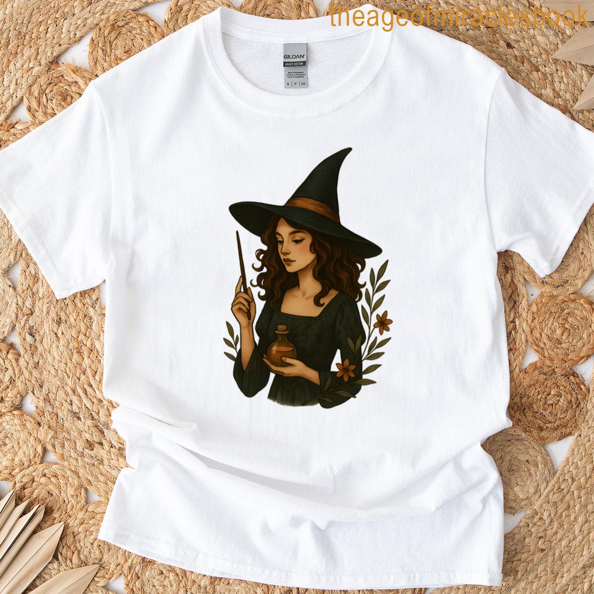 Aesthetic Witch Illustration T-shirt