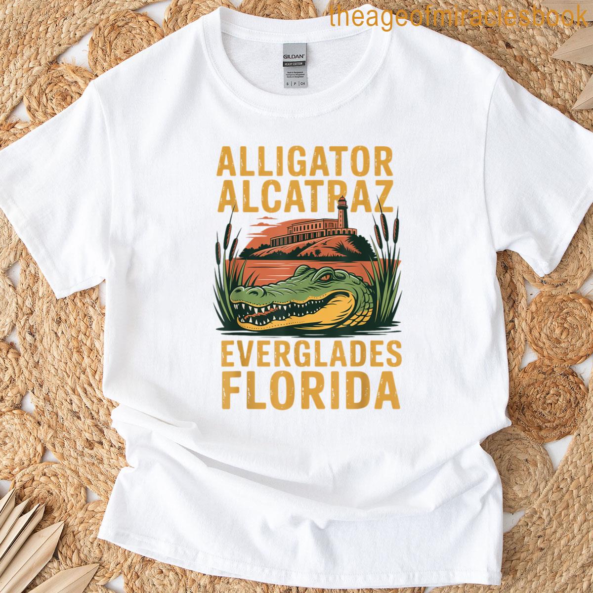 Alligator Alcatraz Florida Everglades T-shirt