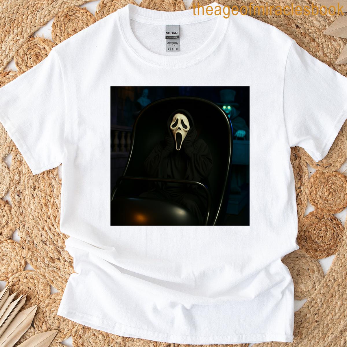 Ghostface On A Doom Buggy T-shirt