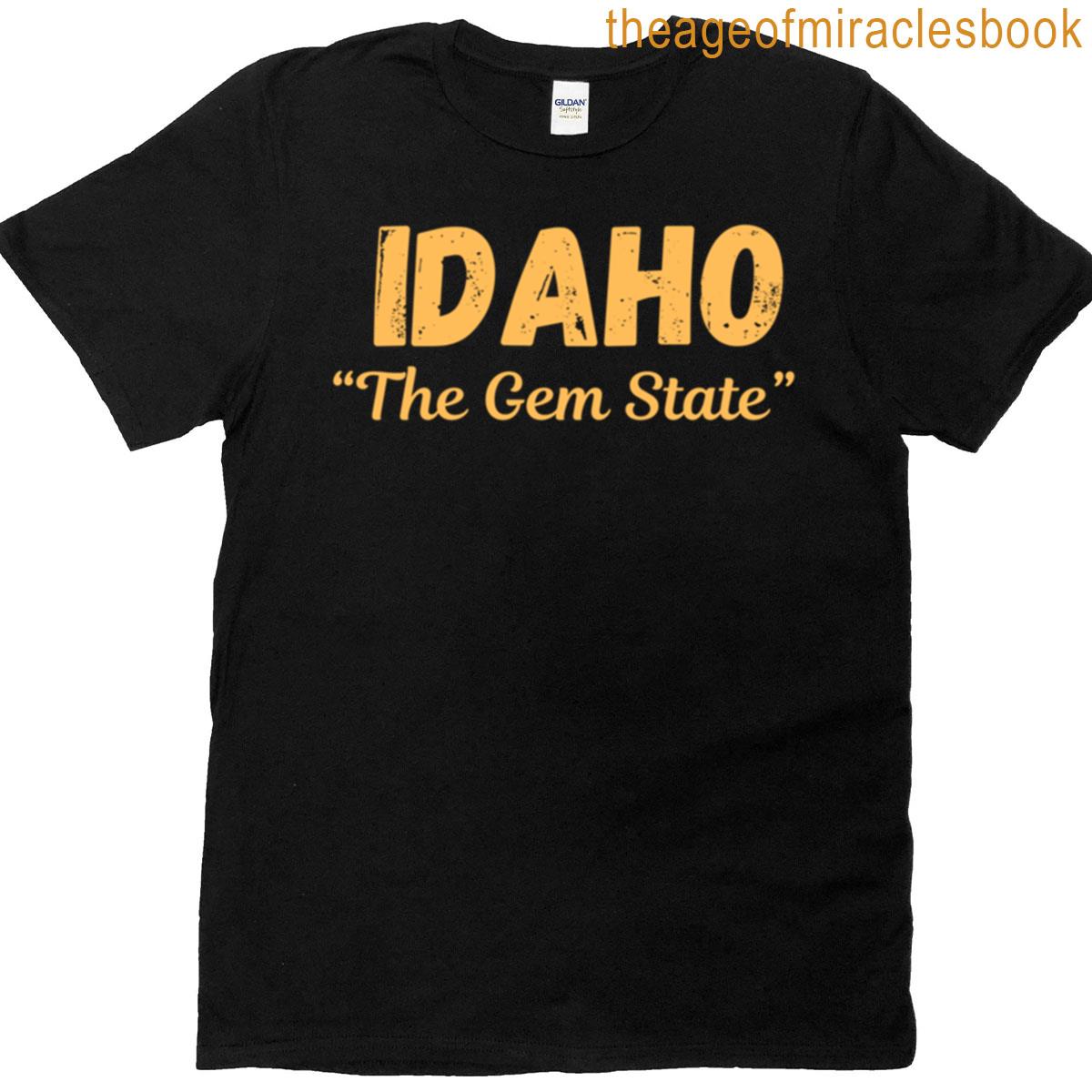 Idaho The Gem State T-shirt
