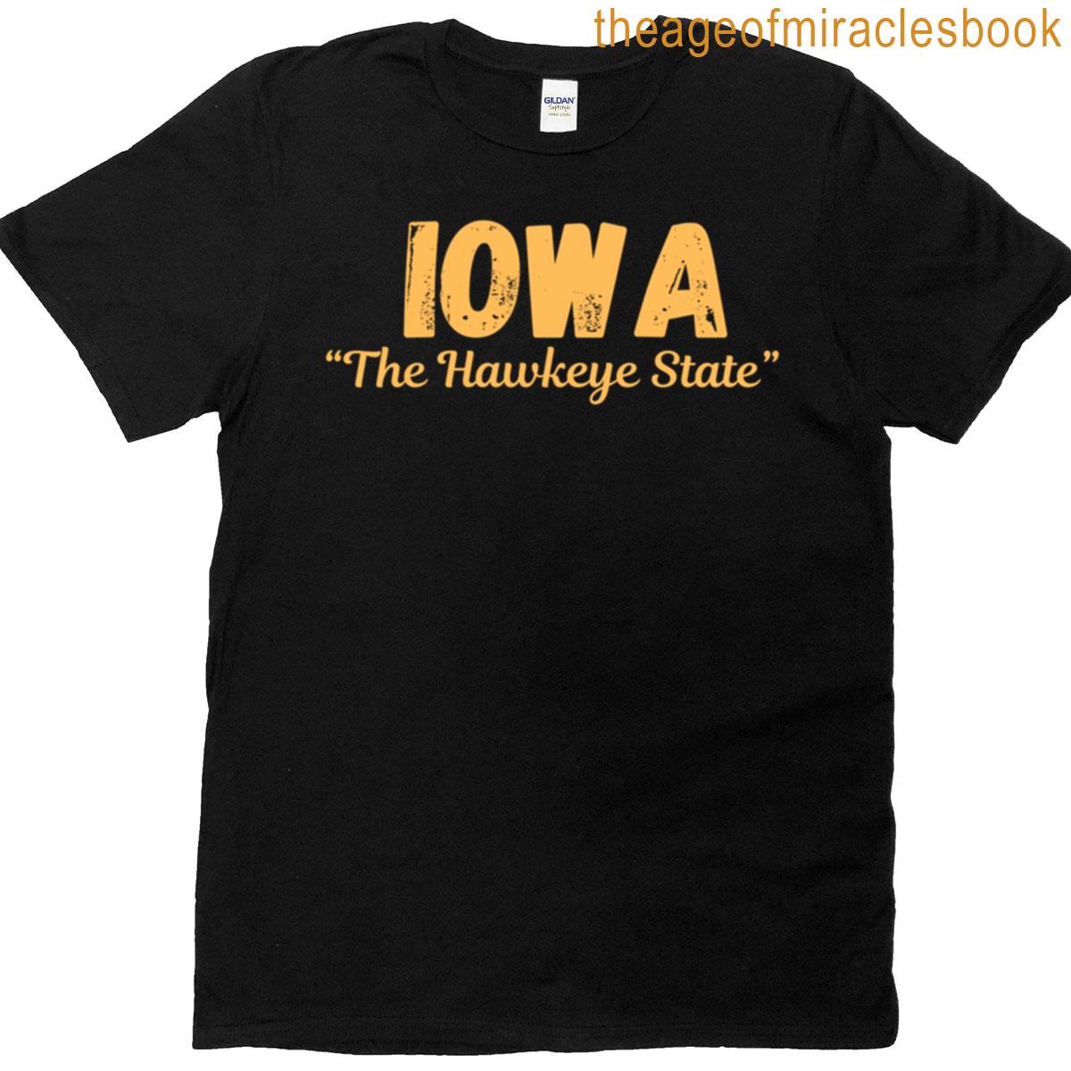 Iowa The Hawkeye State T-shirt