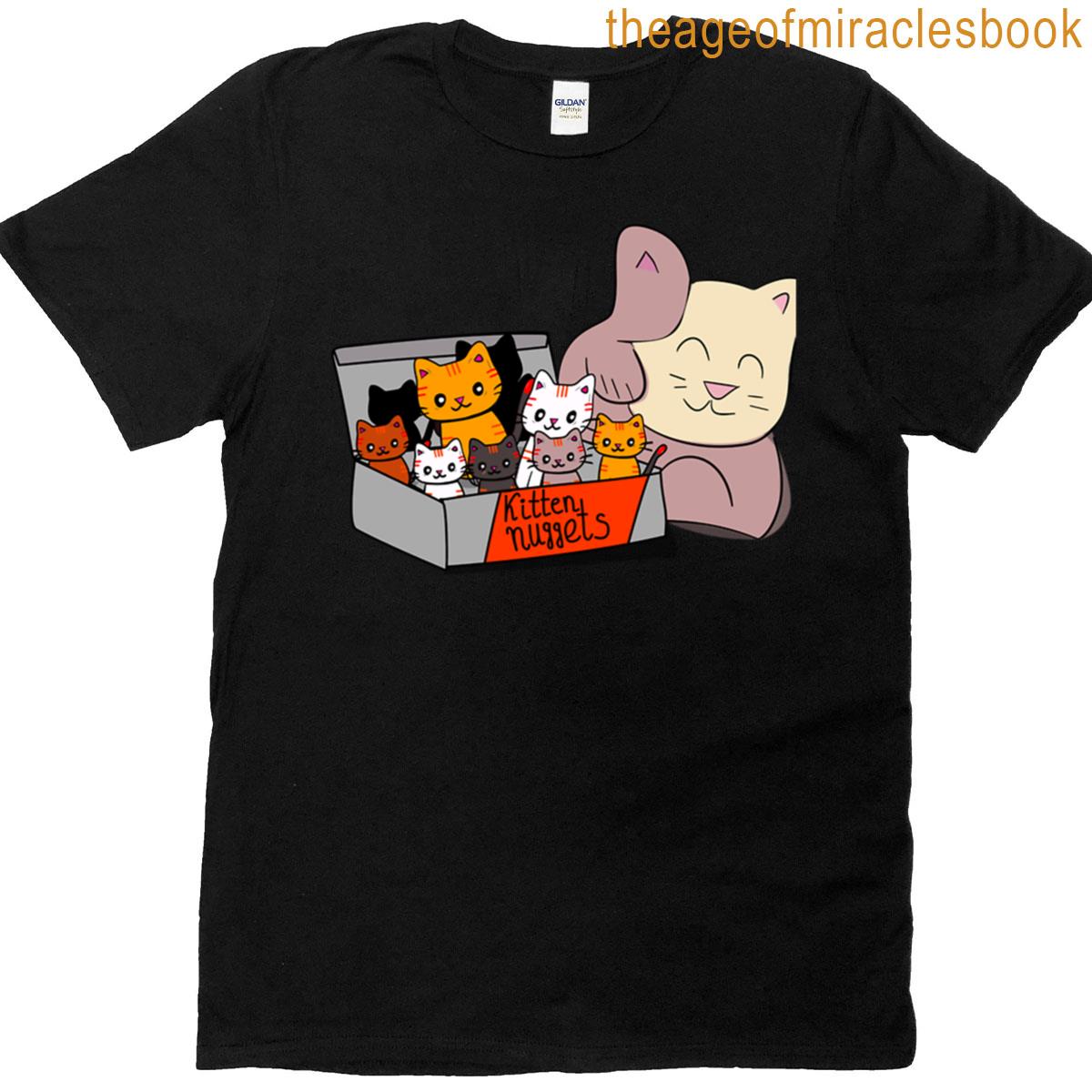 Kitten Nuggets Cute Cat Box Surprise T-shirt