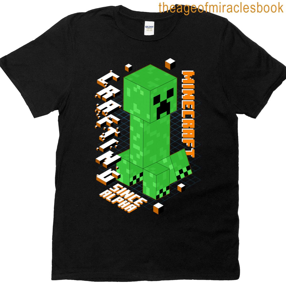 Minecraft Creeper Isometric Since Alpha T-shirt