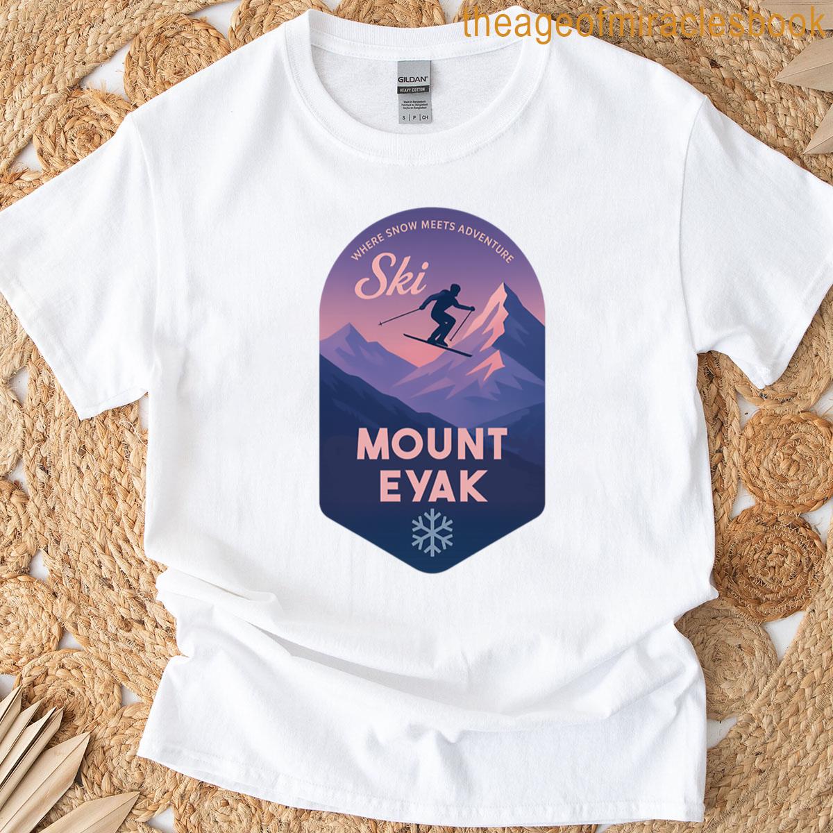 Mount Eyak Alaska Ski Resort T-shirt