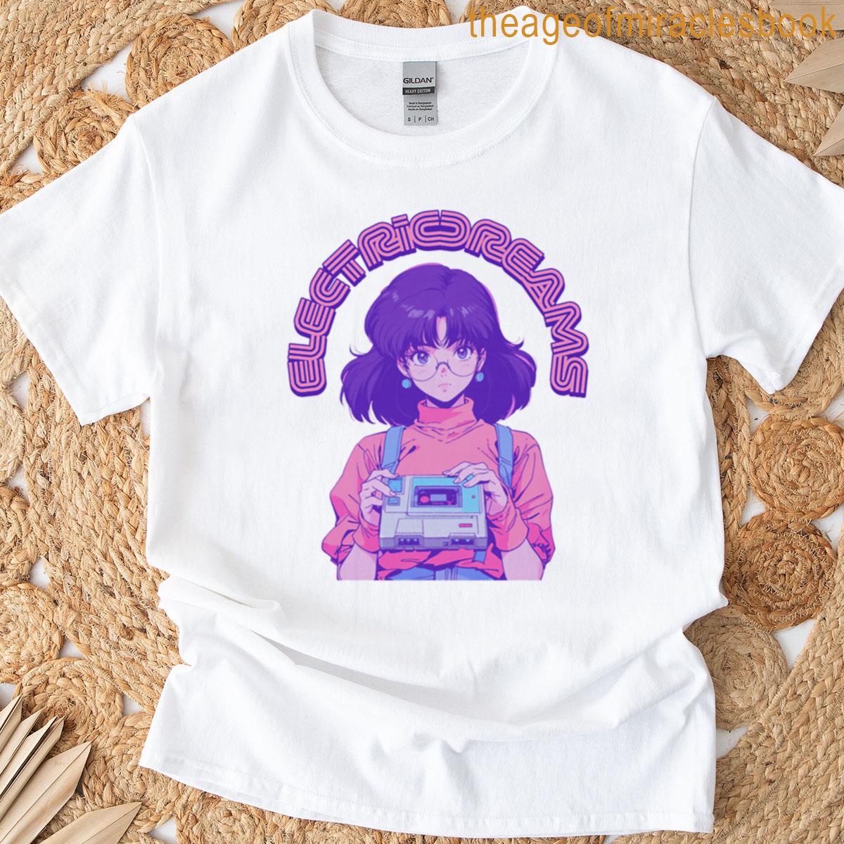 Retro Anime – Electric Dreams T-shirt