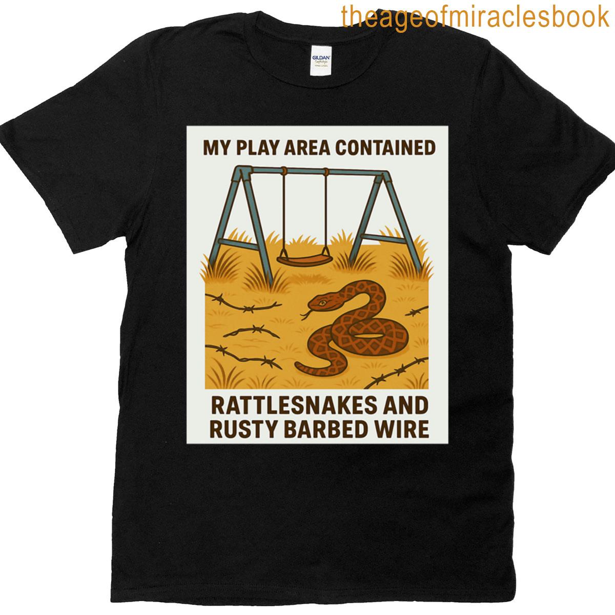 Rural Play Area Humor T-shirt