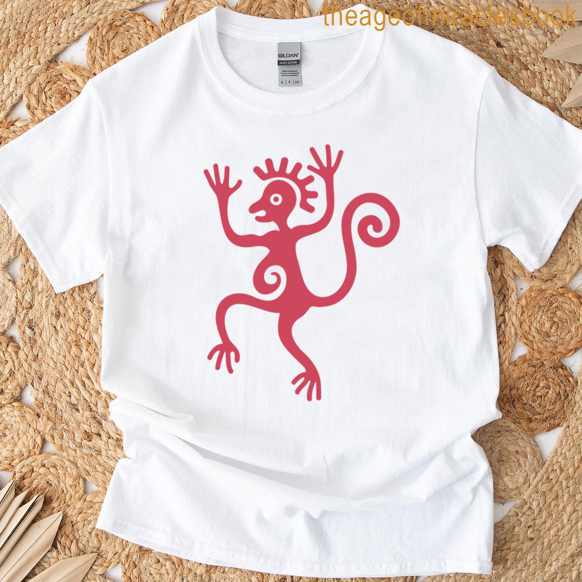 The Monkey Vector Illustration T-shirt