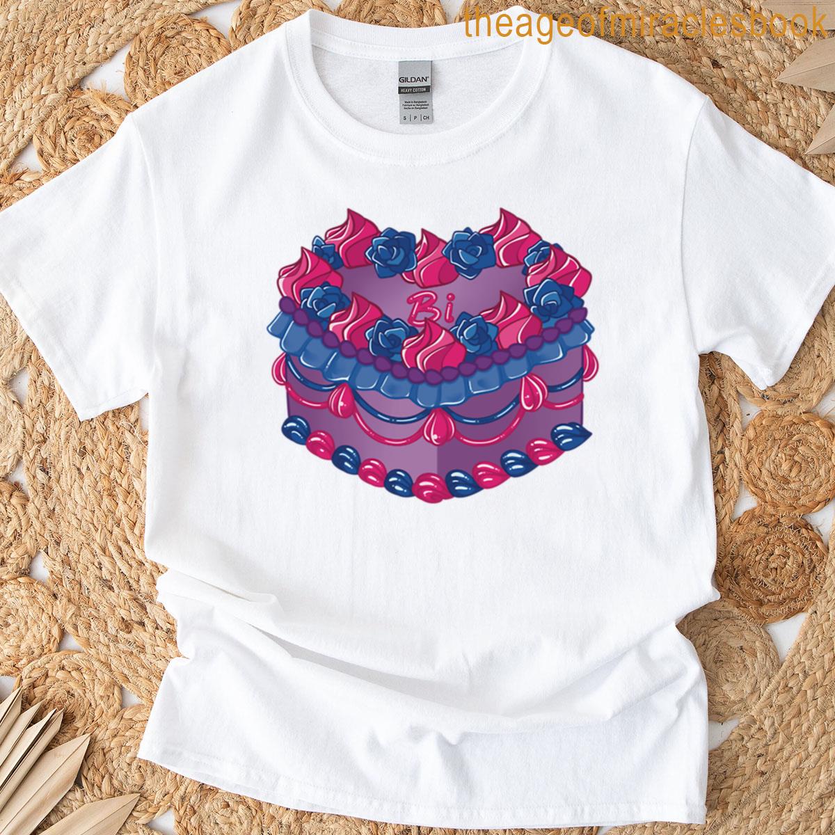 Bi Pride Cake T-shirt