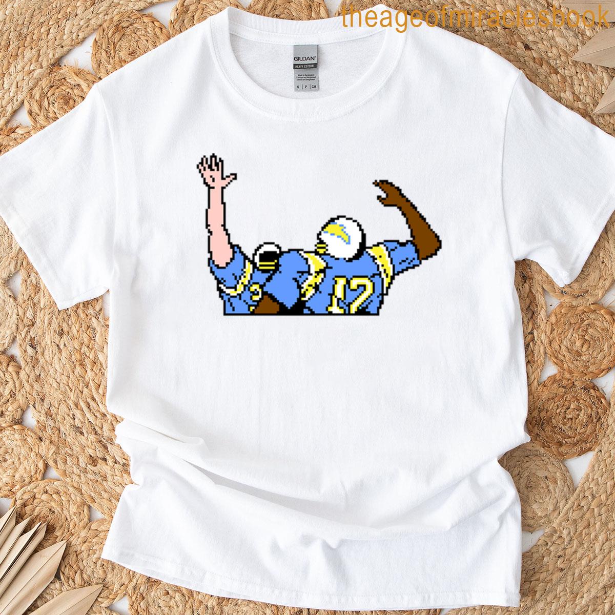 Chargers Tecmo Bowl Touchdown Celebration T-shirt