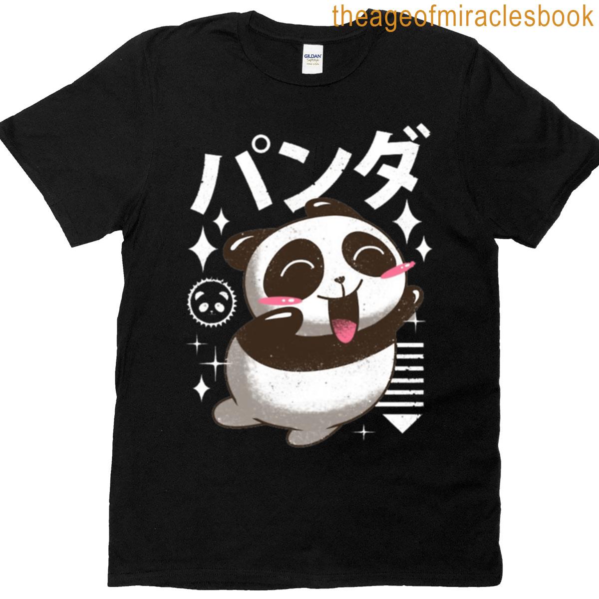 Cute Kawaii Panda – Happy Bear T-shirt