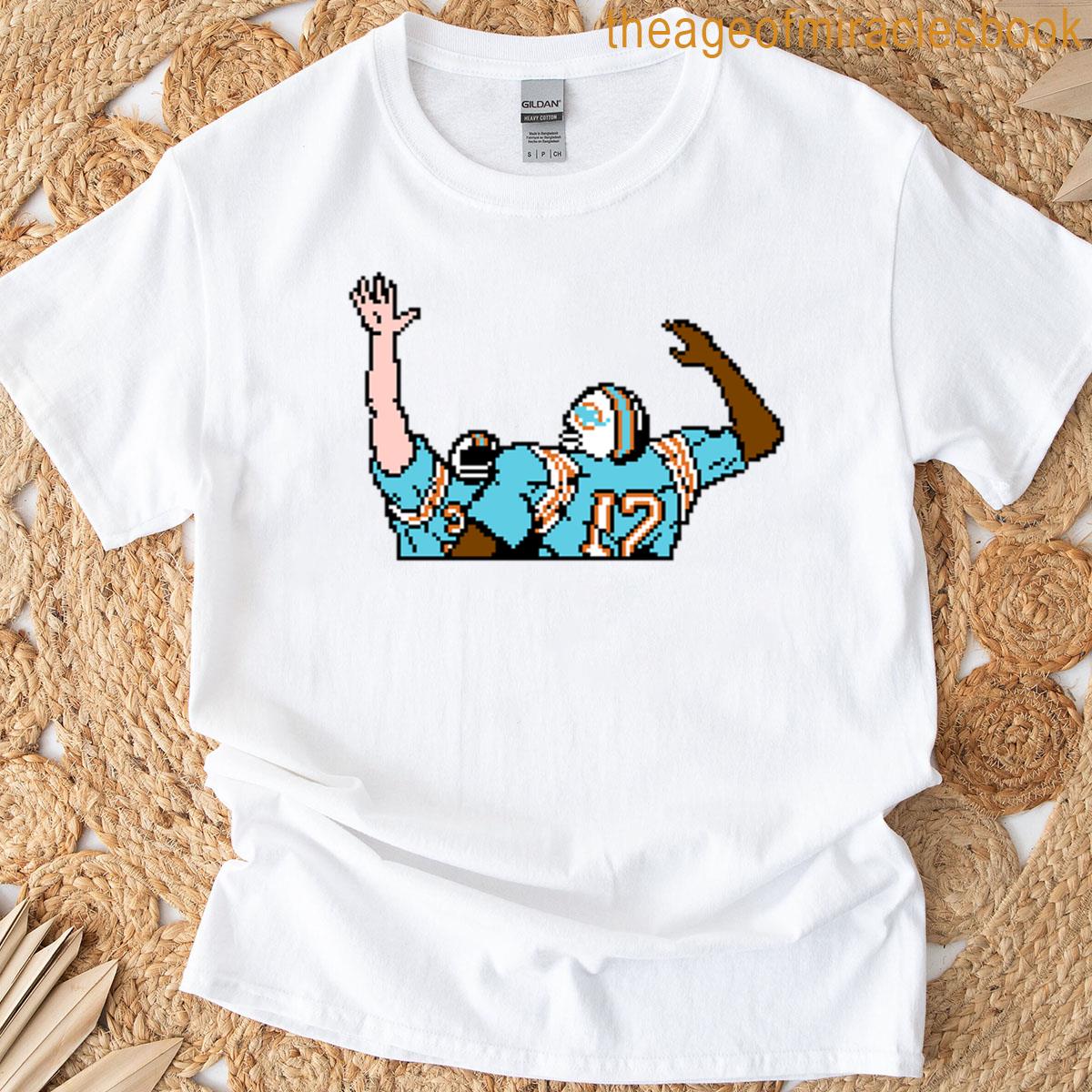 Dolphins Tecmo Bowl Touchdown Celebration T-shirt