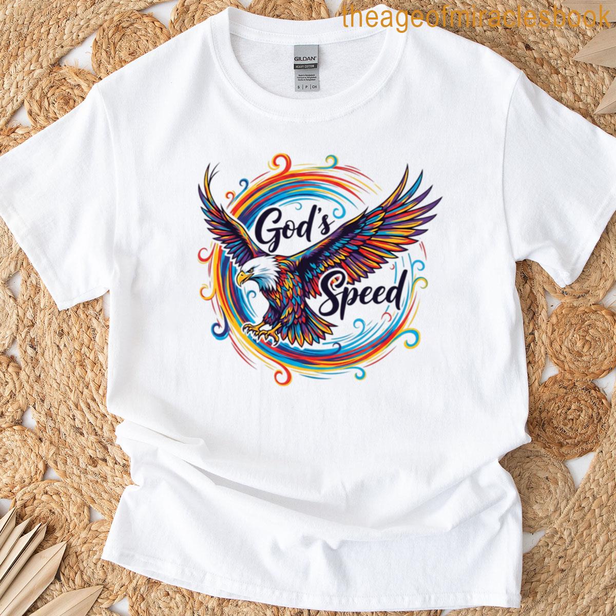 Gods Speed Colorful Eagle T-shirt