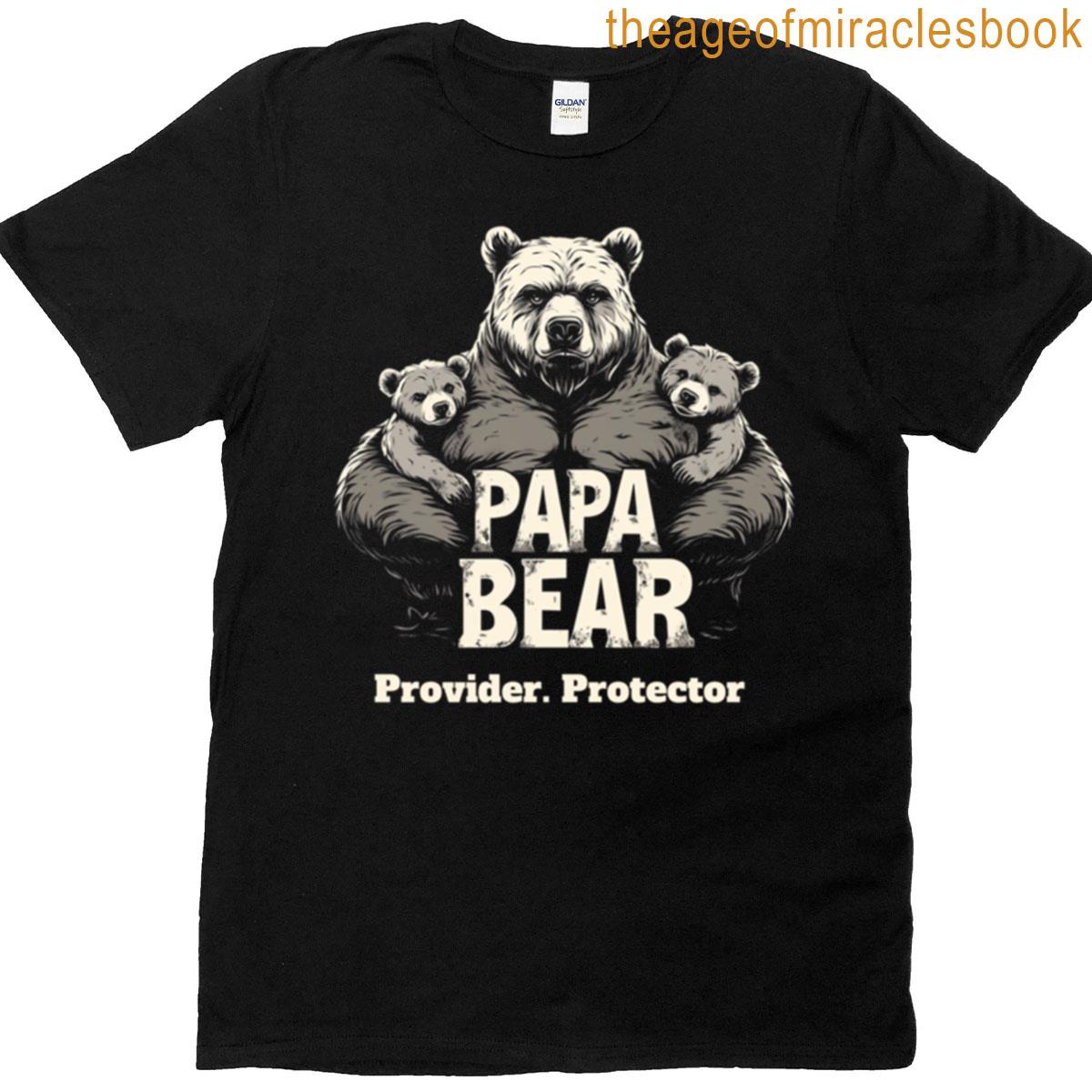 Papa Bear Provider Protector T-shirt
