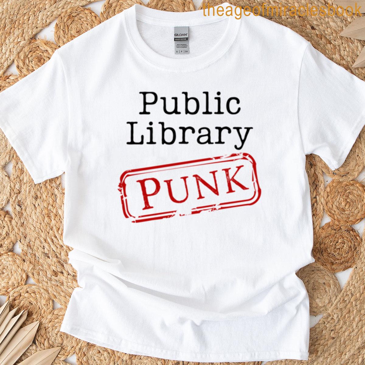 Public Library Punk T-shirt
