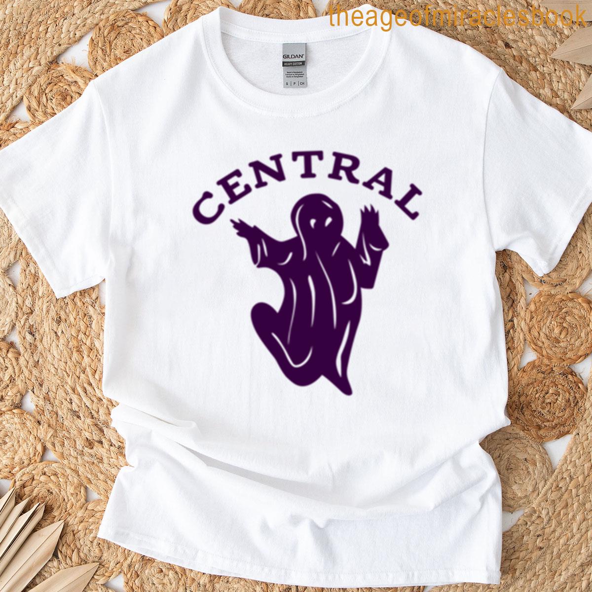 Purple Central Golden Ghost T-shirt