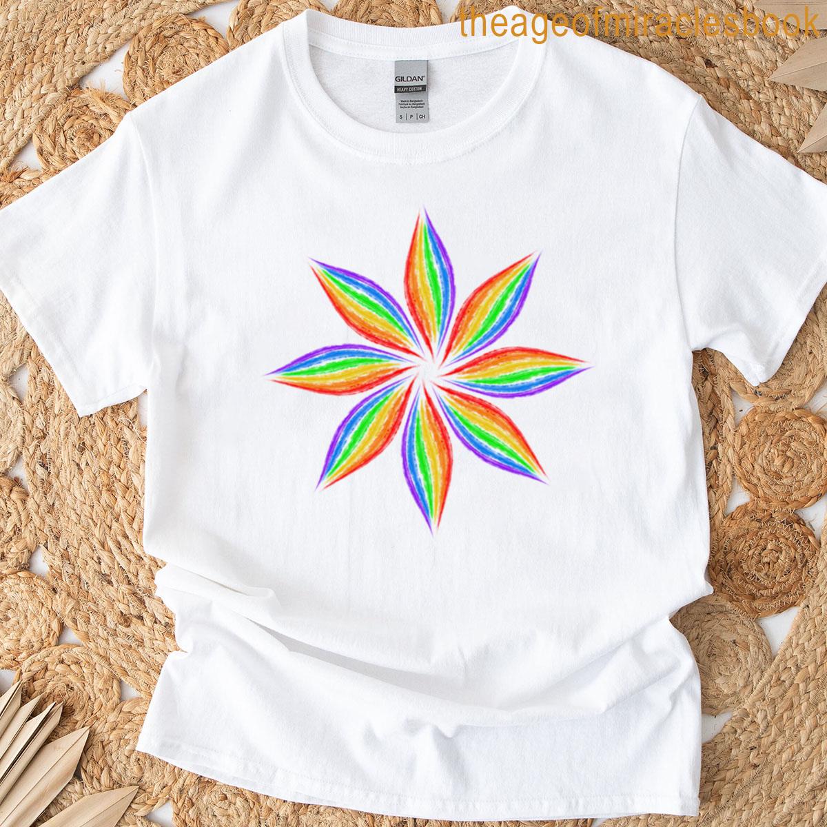 Rainbow Flower T-shirt
