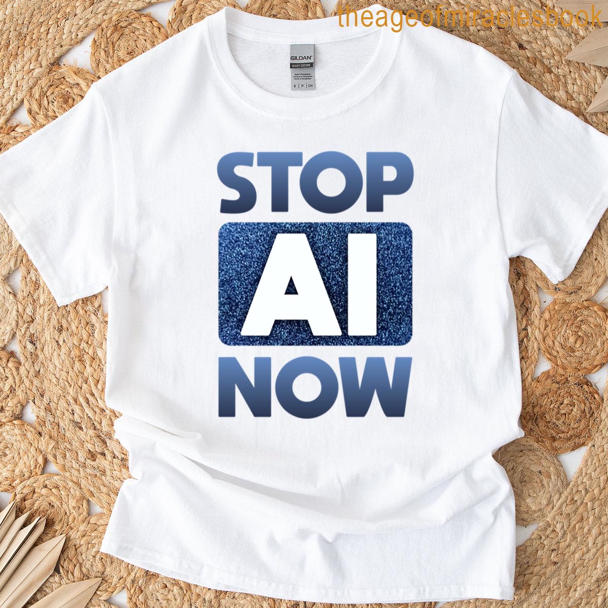 Stop Ai Now T-shirt