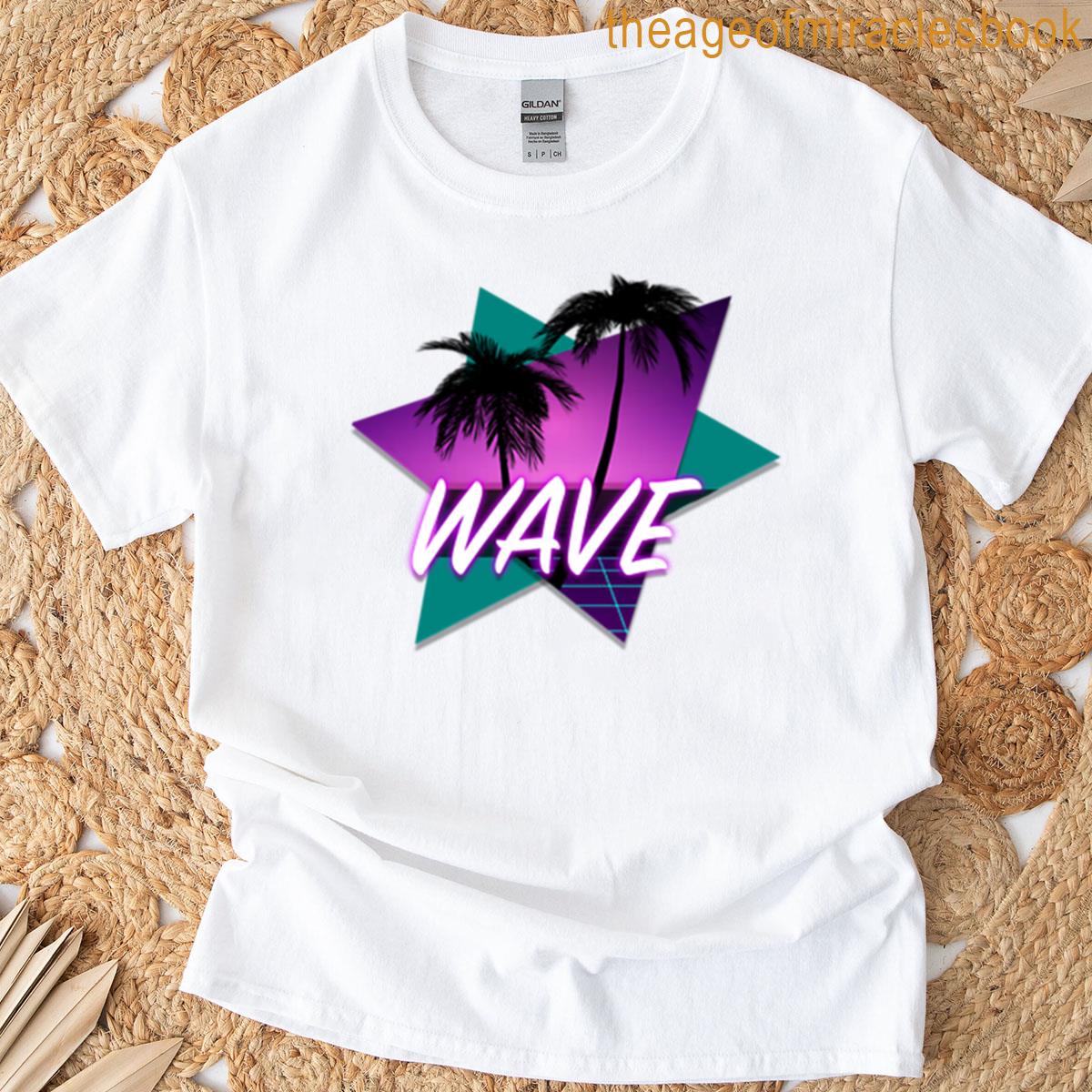 Tropical Neon Vaporwave T-shirt